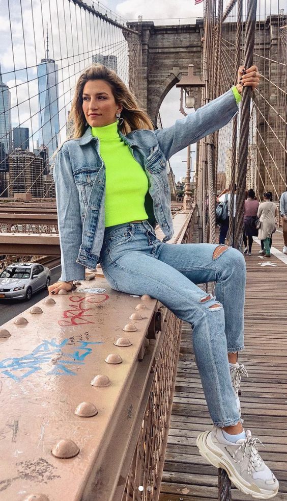 look neon