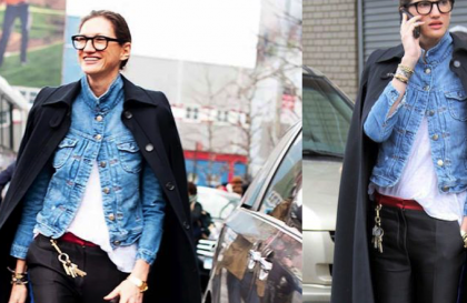 Jaqueta jeans, segundo Jenna Lyons!