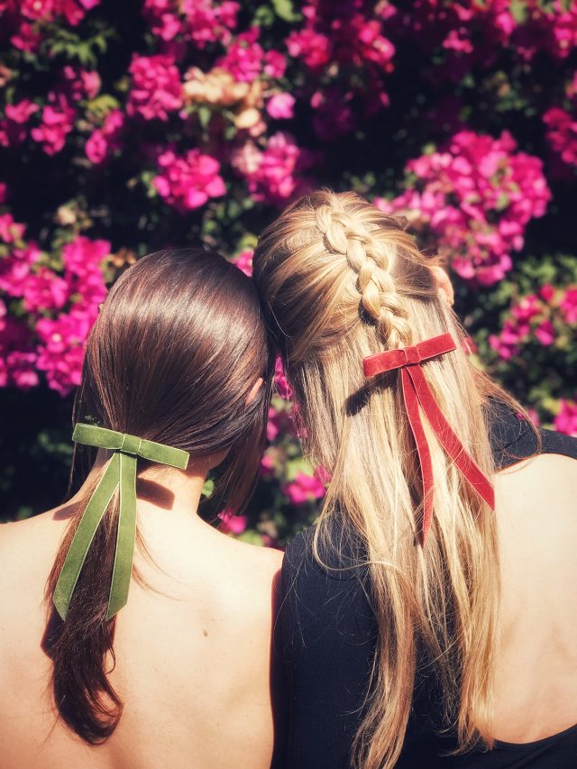 Penteado no laço!